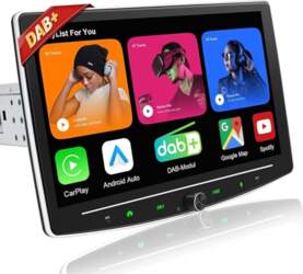 Android 12 Auto radio ar ekrānu