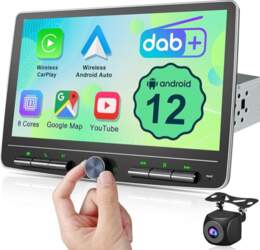 Android 12 auto radio Bezvadu CarPlay