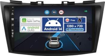 Android 14 IPS Auto Radio piemērots