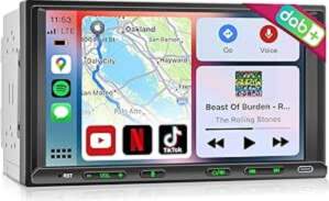 Android auto radio DAB Plus Double