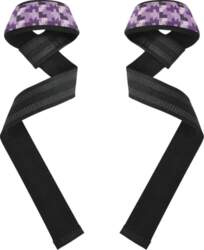 Anime Houndstooth Pattern Amethyst Wrist Wraps
