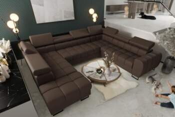 Aspen MAX Corner Sofa, Leather Sofa