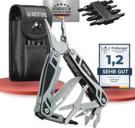 Aventuris Multitool rīks no nerūsējošā tērauda