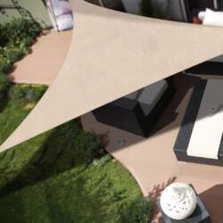 Bakaji Sun Shade Sail Triangular Shade