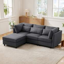 Ball & Cast L-Shaped Corner Sofa
