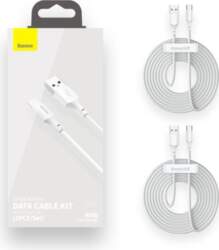 Baseus KABELIS USB/USB-C SIMPLE WISDOM, 40W