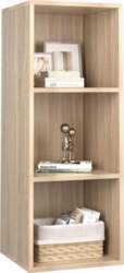 Bookcase with 3 Compartments, Bookcase, Standing