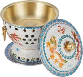 Cloisonne Copper Hot Pot Beijing -