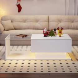 Coffee Table, Sofa Table with Drawer