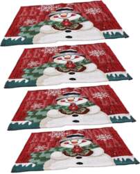 COLLBATH Pack of 4 Christmas Dining