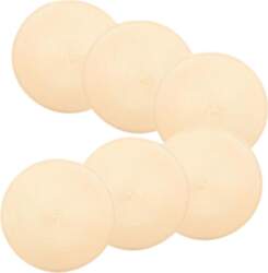 COLLBATH Pack of 6 Rustic Round