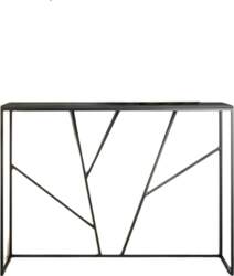 Console Sofa Table Behind Coffee Table