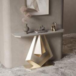 Console Table, Sturdy Entrance Table, Narrow