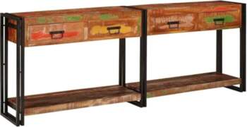 Console Tables Pack of 2 Multicoloured