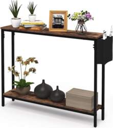 CTRLZS Console Table, Slim Sofa Table