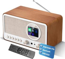 DAB Plus radio ar Bluetooth, DAB+/FM