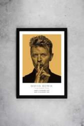David Bowie Tribute A4 Framed Pop