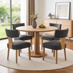 Dining Room Chairs with Backrest without