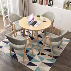 Dining Set 5-Piece Round Dining Table