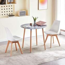 Dining Table with 2 Chairs, Dining