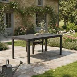 Dmora - Vasto Outdoor Table, Rectangular