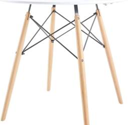 DORAFAIR Round Dining Table Kitchen Table