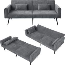 DRIXNO Folding Sofa Bed, Couch Sofa