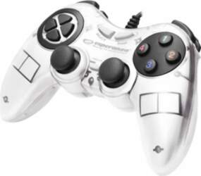 EGG105W Gamepad PC USB cīnītājs balts