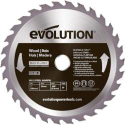 Evolution Evoblade WD TCT ripzāģa asmens