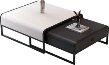 Extendable Coffee Table Set - Modern