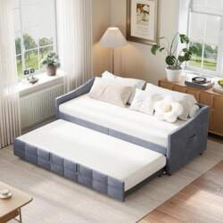Extendable Sofa Bed, Upholstered Sofa, Sofa