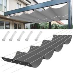 Extendable Wave Sun Sail, 2 x