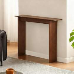 Farmhouse Console Table, Slim Sofa Table