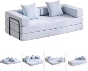 Floor Sofa with Sleep Function, Folding