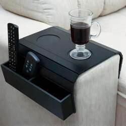 Foldable Armrest Tray Table for Couch