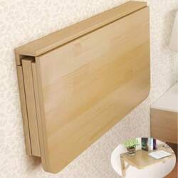 Folding Kitchen Table Made of Pine