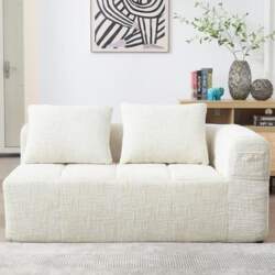 Fully Compressed Boneless Couch, Modular Sofa