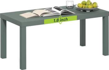 Furinno Classic Coffee Table, Modern Rectangular