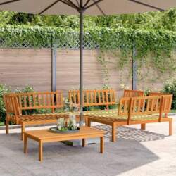 Garden Corner Sofas Made of Pallets