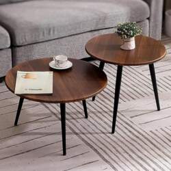 Generisch Coffee Table Set, Round Nesting