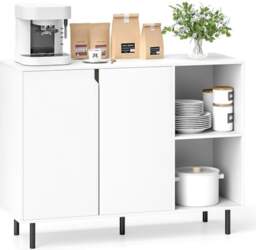 GOPLUS Sideboard Kitchen, Buffet Cabinet with
