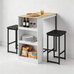 Gyger 3 Piece Dining Table Set