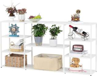 HDANI Long Sofa Console Table, Narrow