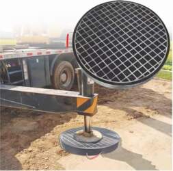 Heavy Duty Stackable Black Forklift Boom