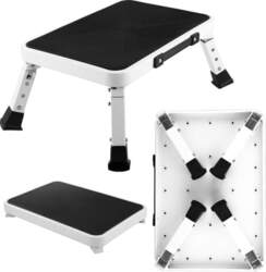 Height Adjustable Folding Step with 3