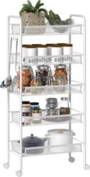 HOMCOM Serving Trolley with 5 Levels