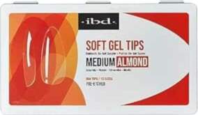 IBD Soft Gel Tips Medium Almond