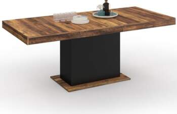 IDMarket - Extendable Dining Table Rectangle