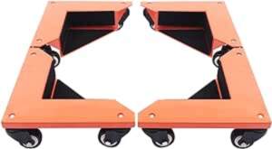 KEESUNG 4X 3 Rad Möbel Dolly