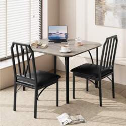 Kitchen Table Set 3-Piece Dining Table